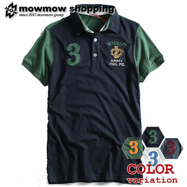 ゴルフウェア Polo ポロシャツ ゴルフシャツ メンズ 夏 スポーツウェア 半袖 アメカジ Ta Pmmix0029 正規逆輸入品