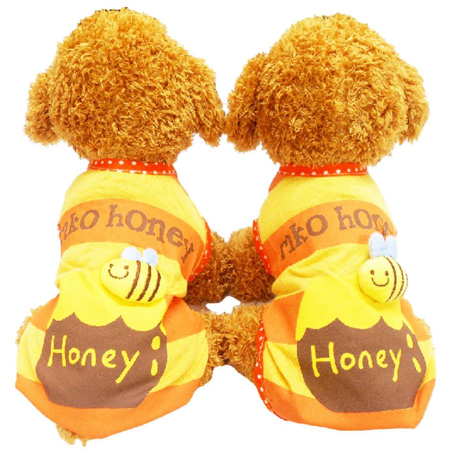 激安セール 犬 服 夏用 涼しい おしゃれ かわいい オールシーズン やわらか みつばち ハチ Mowmow Tシャツ 猫 ペット服 猫服 ルームウェア タンクトップ 犬服 Discoversvg Com