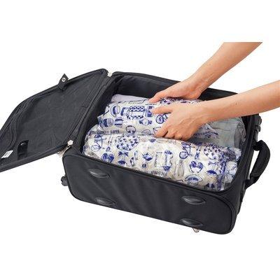 【メール便発送】くるくる丸める衣類圧縮袋　2枚入り |  | 02