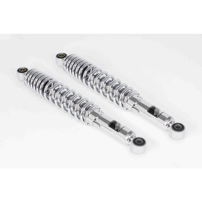 タケガワ　クロスカブ　ローダウンショック　25mmダウン 武川 クロスカブ/CT125 ローダウンリアショック(25mmダウン.クロム