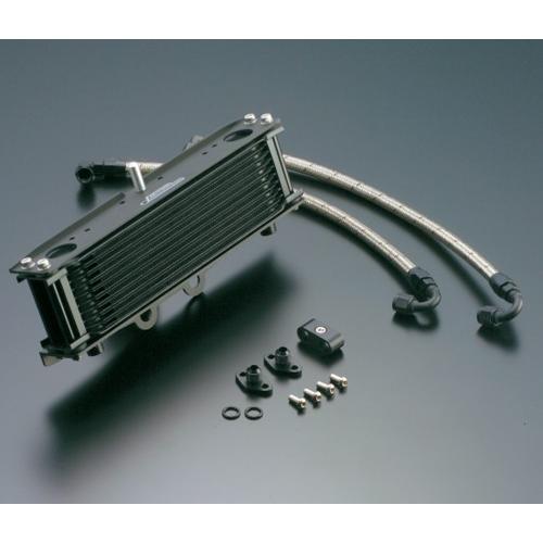 活動的 ストレートオイルクーラーキット（9in10段）XJR400/XJR400R (AC14053610BN) オイルクーラー-バイク