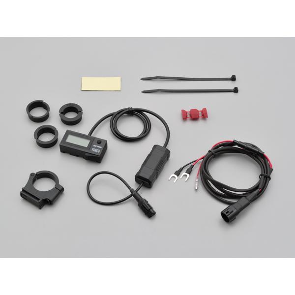 デイトナ デジタル電圧計＆USB電源 「e ＋CHARGER」 TypeC (17239) | DAYTONA（バイク用品）