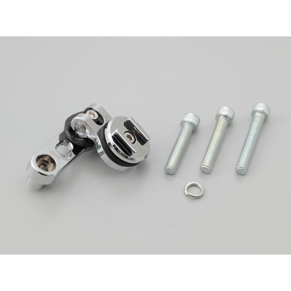 SP CONNECT（SPコネクト）BAR CLAMP MOUNT PRO(バークランプマウント プロ) クロームメッキ (デイトナ/24586) | DAYTONA（バイク用品）