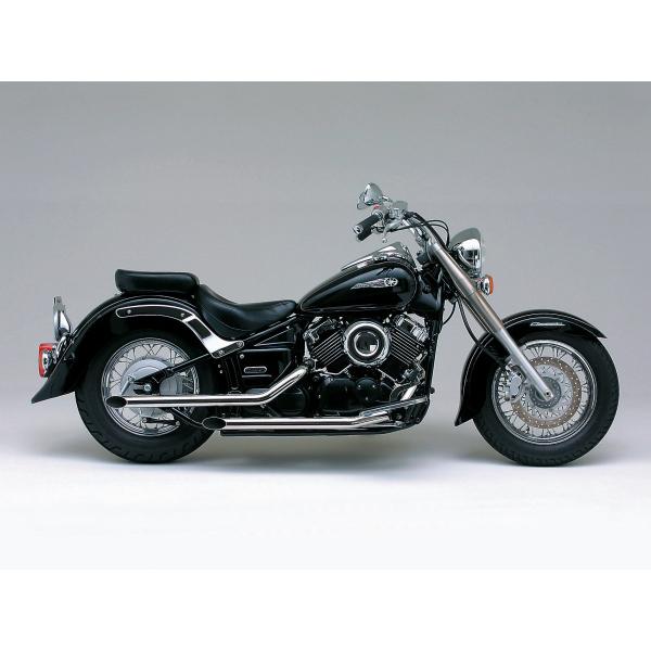 デイトナ DS400/DSC400('96-'08) ドラックパイプマフラー ステンレス製/バフ仕上げ (30096) | DAYTONA（バイク用品）