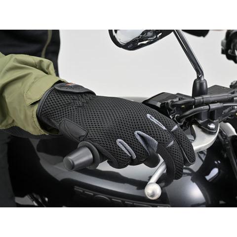 デイトナ DG-001 フルメッシュスタンダードグローブ/ブラックグレー (L) /32211 | DAYTONA（バイク用品） | 02