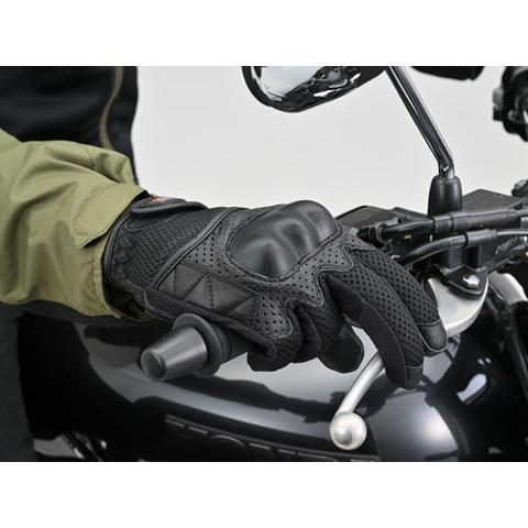 デイトナ DG-002 フルメッシュプロテクターグローブ/ブラック (L) /32261 | DAYTONA（バイク用品） | 02