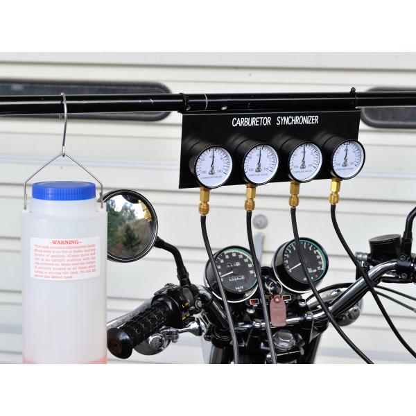 デイトナ 4連バキュームゲージ (44645) | DAYTONA（バイク用品） | 01