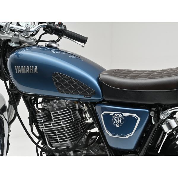 DAYTONA（デイトナ） レザータンクパッド（ニーグリップパッド）SR400