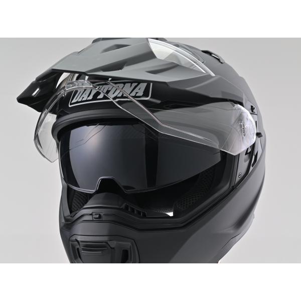 DAYTONA（デイトナ） オフロードヘルメット DN-005WX マットブラック