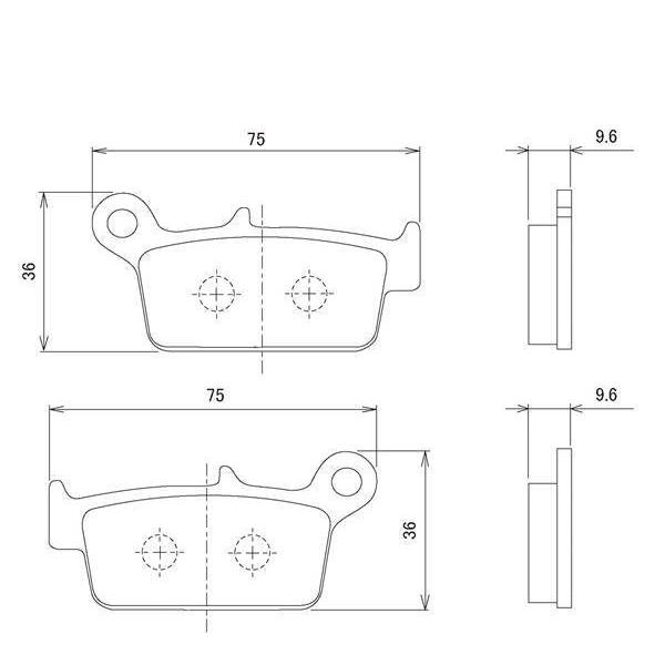 デイトナ ゴールデンパッドX 007 / 66649 | DAYTONA（バイク用品） | 01
