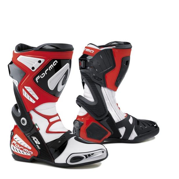 Forma レーシングブーツ 赤/黒/白 箱付き FORMA レーシングブーツ ICE PRO レッド /サイズ39 : porストア - 通販