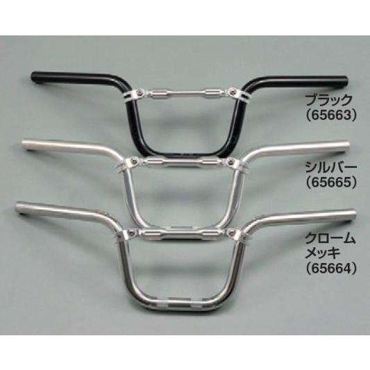 デイトナ モンキー/ゴリラ ライドバー2（セミアップ/シルバー）/65665 | DAYTONA（バイク用品）