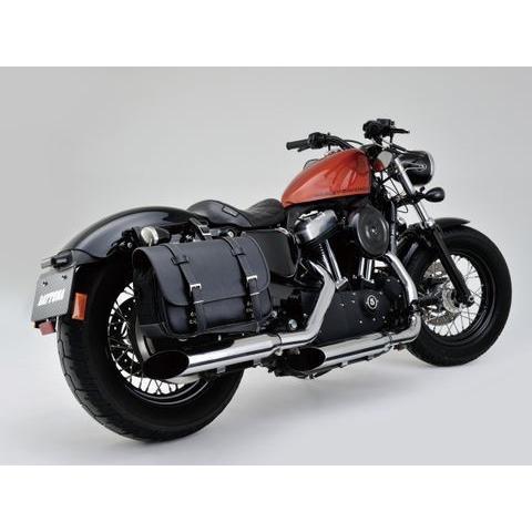 デイトナ ヘンリービギンズ アメリカンサドルバックDHS-1/9L/マフラー側対応 (96906) | DAYTONA（バイク用品） | 01