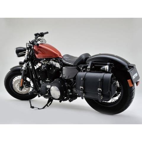 デイトナ ヘンリービギンズ アメリカンサドルバックDHS-1/9L/マフラー側対応 (96906) | DAYTONA（バイク用品） | 02