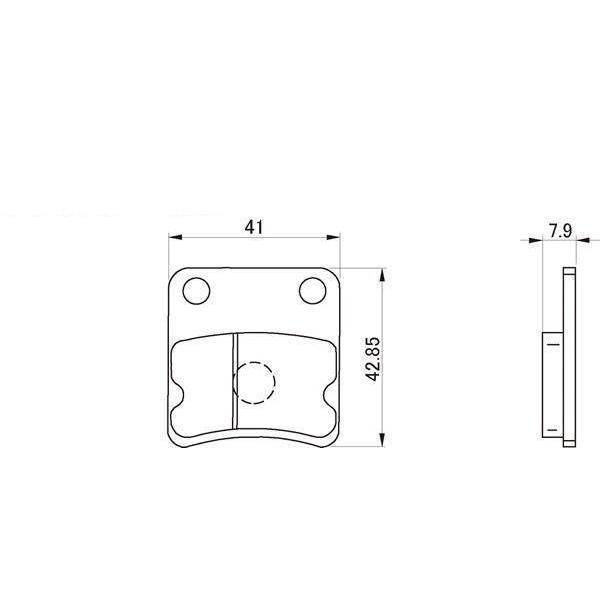 デイトナ ゴールデンパッドX (97114) | DAYTONA（バイク用品） | 01