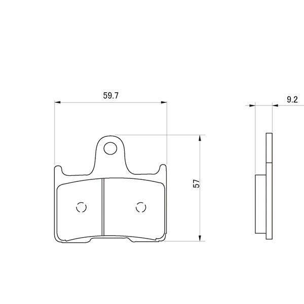 デイトナ ゴールデンパッドX (97118) | DAYTONA（バイク用品） | 01