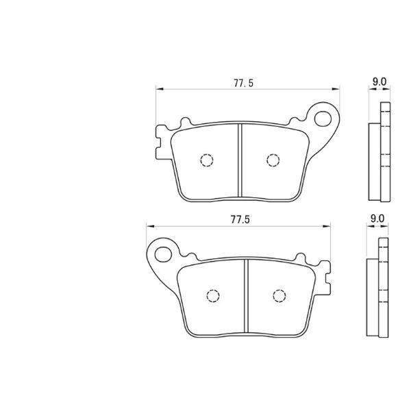 デイトナ ゴールデンパッドX (97127)