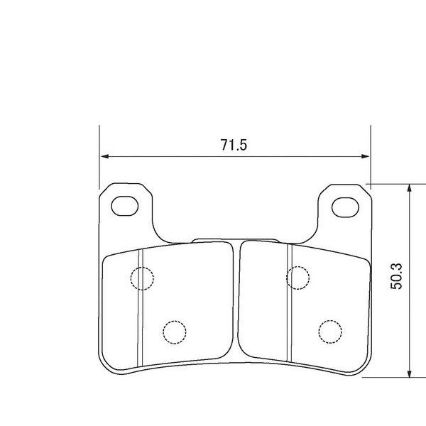 デイトナ ゴールデンパッドX (97159) | DAYTONA（バイク用品） | 01