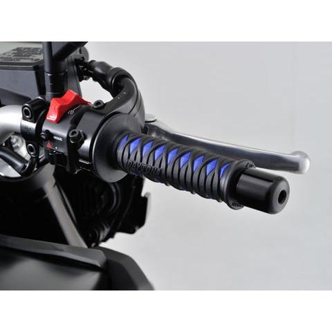 デイトナ GRIPPY GRIP/グリッピーグリップ GG-D-KATANA/ブラック×ブルー （97483） | DAYTONA（バイク用品） | 01