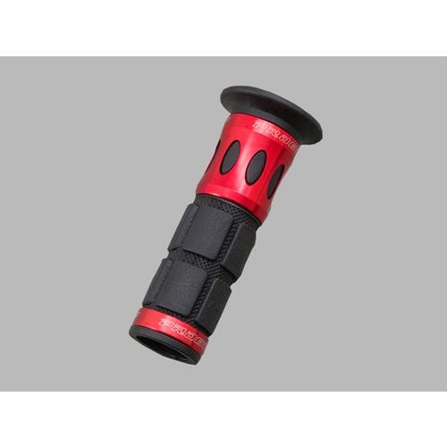 デイトナ PROGRIP スーパーバイクグリップ/タイプ744 ブラック/レッド (98100) | DAYTONA（バイク用品）