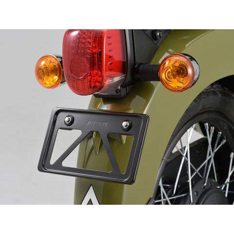 デイトナ 軽量ナンバープレートホルダー原付用角型/ブラック (99622) | DAYTONA（バイク用品） | 01