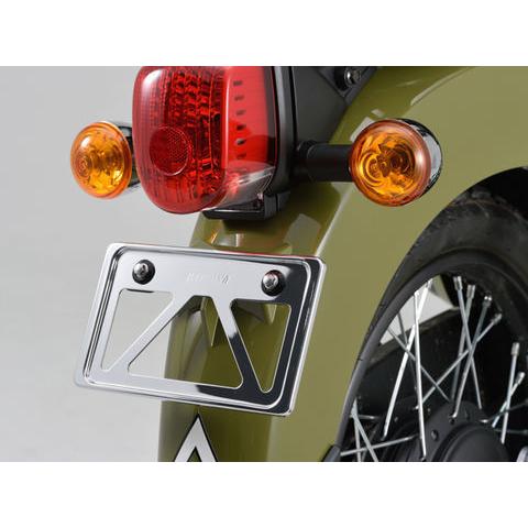 デイトナ 軽量ナンバープレートホルダー原付用角型/クローム (99629) | DAYTONA（バイク用品） | 01