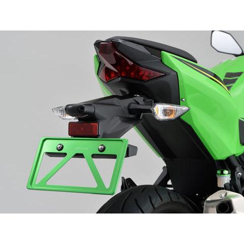 デイトナ 軽量ナンバープレートホルダー 126cc以上用/グリーン (99666) | DAYTONA（バイク用品） | 01