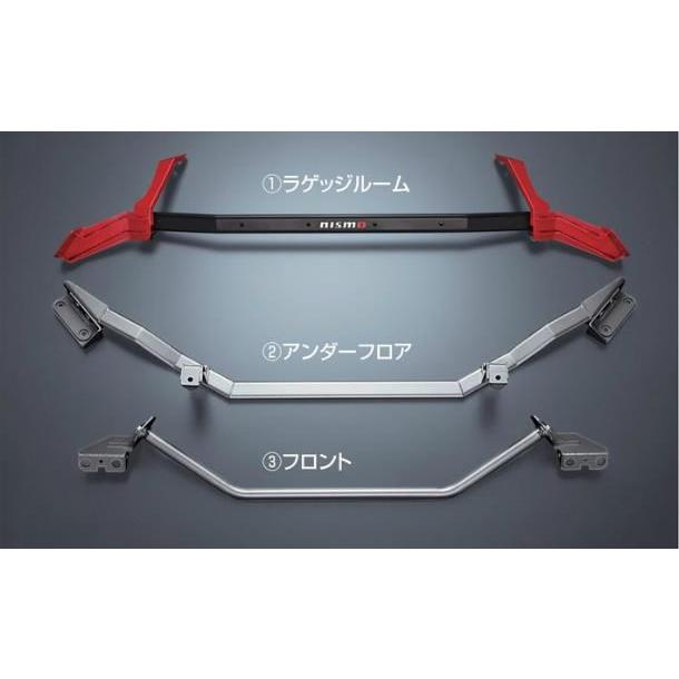 NISMO Z34 ボディーブレースキッ ト /E4420-1EA00 : porストア