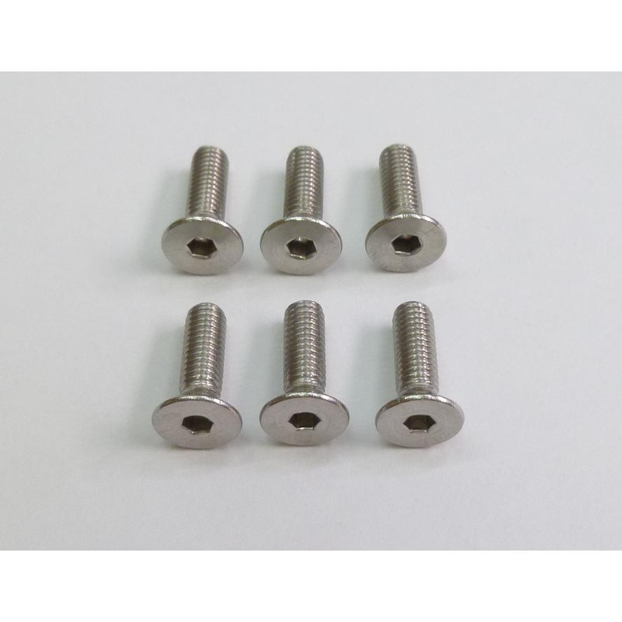 ステンレス ステアリング取付けボルト（皿ビス）6本セット(M5ｘ16) MOMO/モモ等 |  | 02
