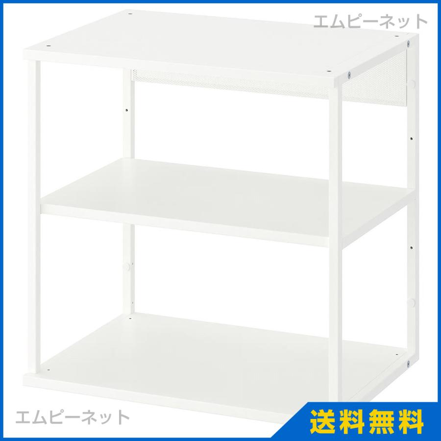 IKEA イケア オープンシェルフユニット ホワイト PLATSA プラッツァ