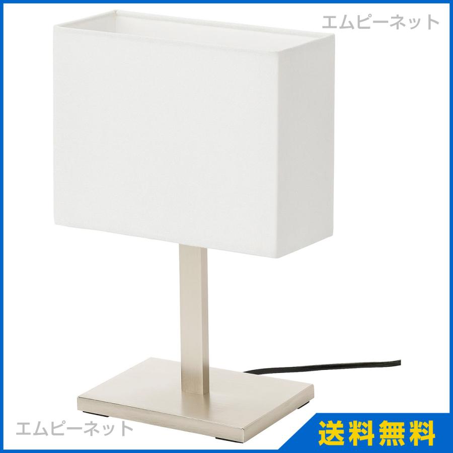 IKEA イケア テーブルランプ ニッケルメッキ ホワイト TOMELILLA トメリラ 36 cm 104.640.04  :10464004:エムピーネット・ヤフー店 - 通販 - Yahoo!ショッピング