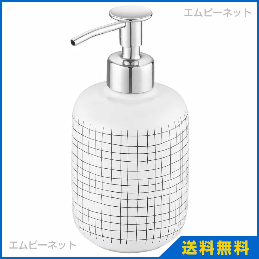Ikea イケア ソープディスペンサー ホワイト 網目模様 Brilldammen ブリルダッメン 104 960 00 エムピーネット ヤフー店 通販 Yahoo ショッピング