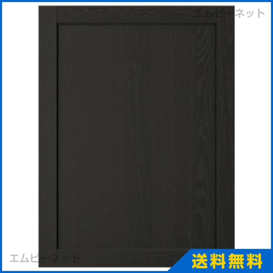 IKEA　イケア　扉　ブラックステイン　60x80　レルヒッタン　LERHYTTAN　403.560.22　cm