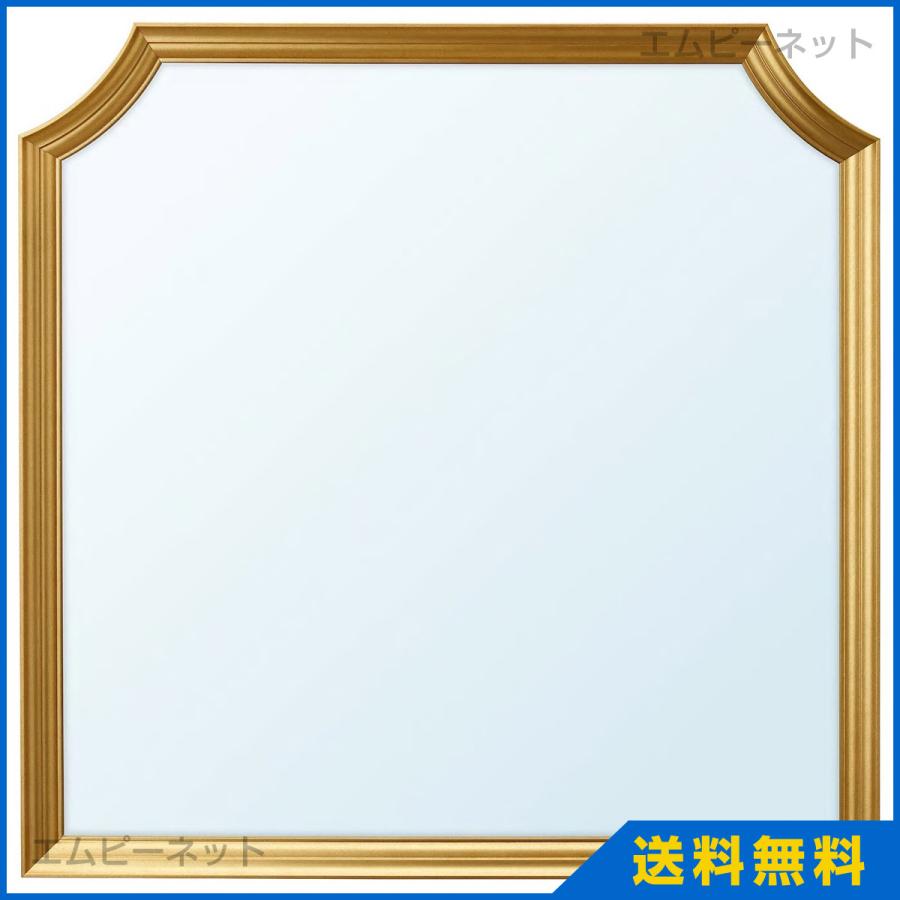 激安ブランドIKEA イケア ミラー ゴールドカラー SVANSELE スヴァンセーレ 78x78 cm 404.374.53
