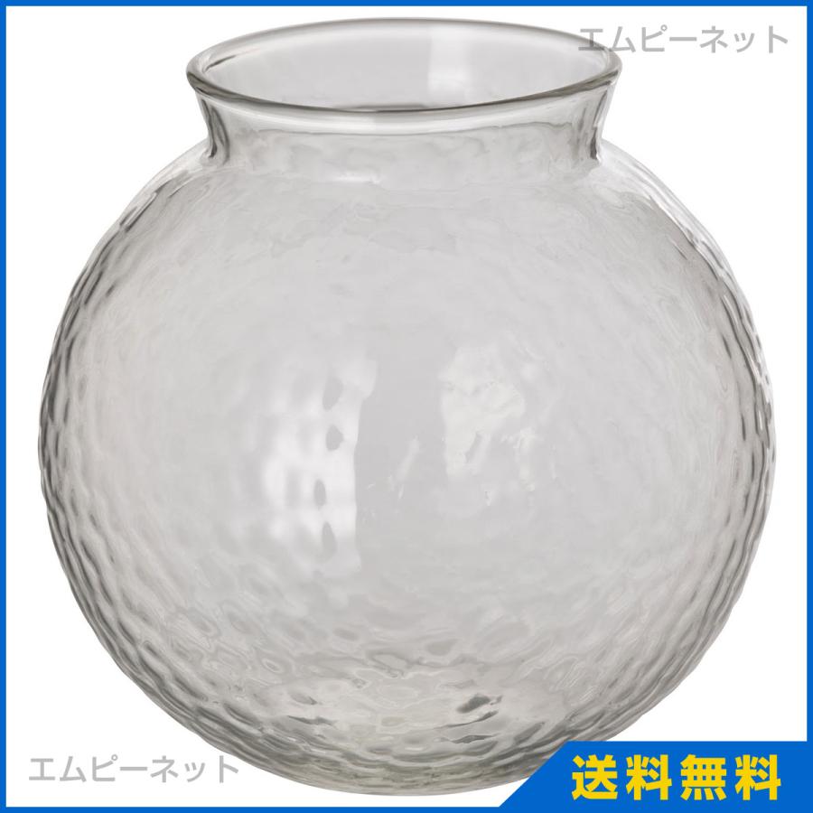 Ikea イケア 花瓶 クリアガラス 模様入り Konstfull コンストフル 10 Cm 505 119 61 エムピーネット ヤフー店 通販 Yahoo ショッピング