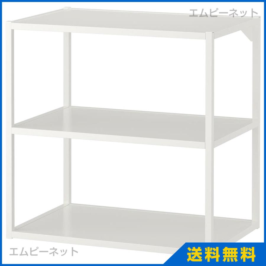 IKEA　イケア　ベースフレーム　棚板付き　ホワイト　cm　60x40x60　エーンヘート　ENHET　904.816.22