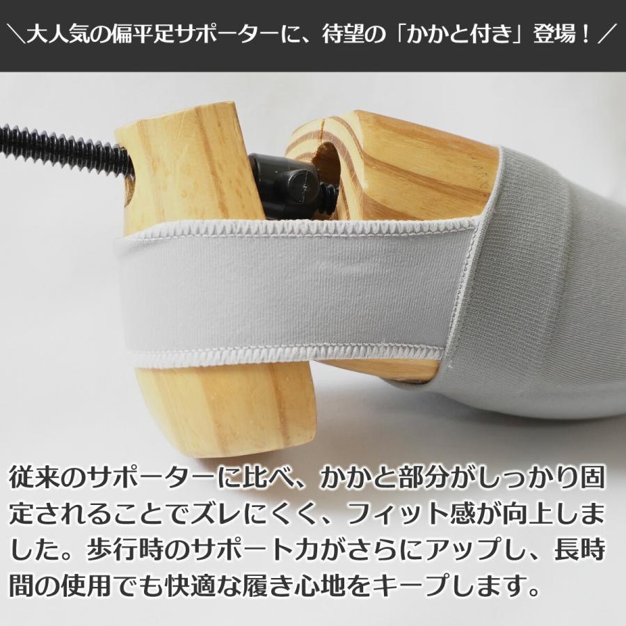 足裏サポーター 扁平足サポーター かかとあり 2個セット 足底筋膜炎 アーチサポーター グレー 両足用 |  | 03