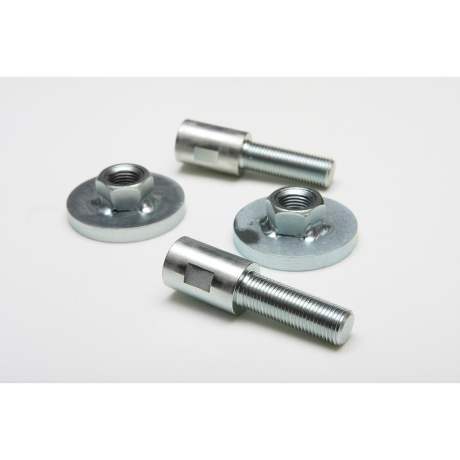 ハスラー用ストラット延長ボルト & ストッパーセット 実用新案取得済み!! ハスラー スペーシア用 ストラット延長ボルト