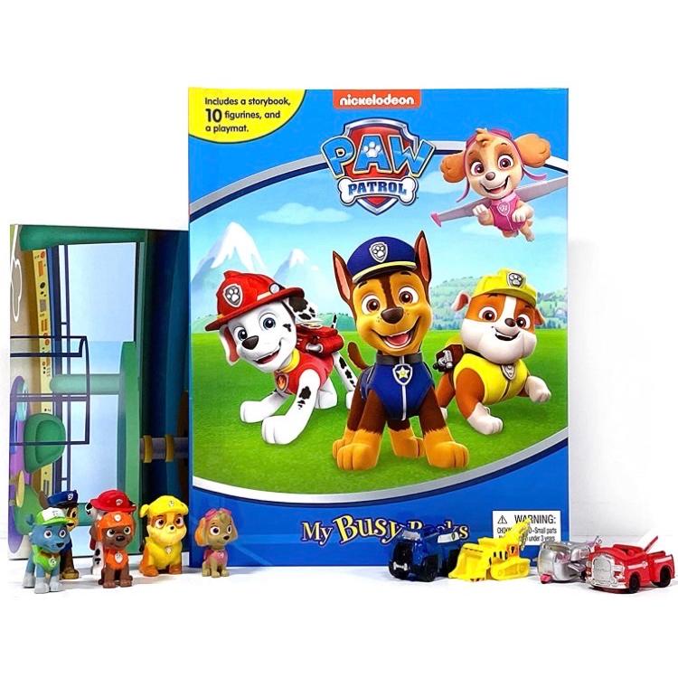 パウパトロール マイビジーブック (フィギュア付き絵本セット