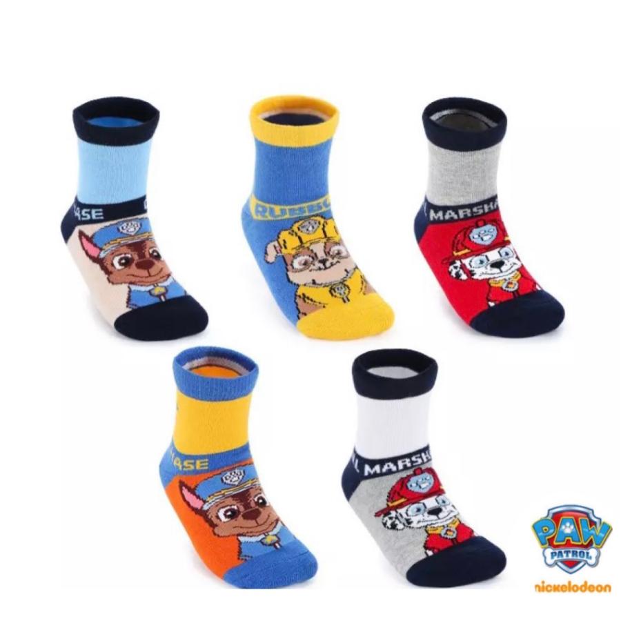 パウパトロール　靴下　5足セット　ニコロデオン　公式　SpinMaster  入園　入学　保育園　幼稚園　アニメ |  | 01