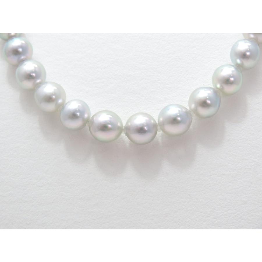 アコヤ真珠ナチュラルブルーネックレスセット 約7 5 8 0 7 5mm セミラウンド Sv Pt 約42cm Y N 6 Y N 6 三重県 真珠加工販売協同組合 Mpo 通販 Yahoo ショッピング