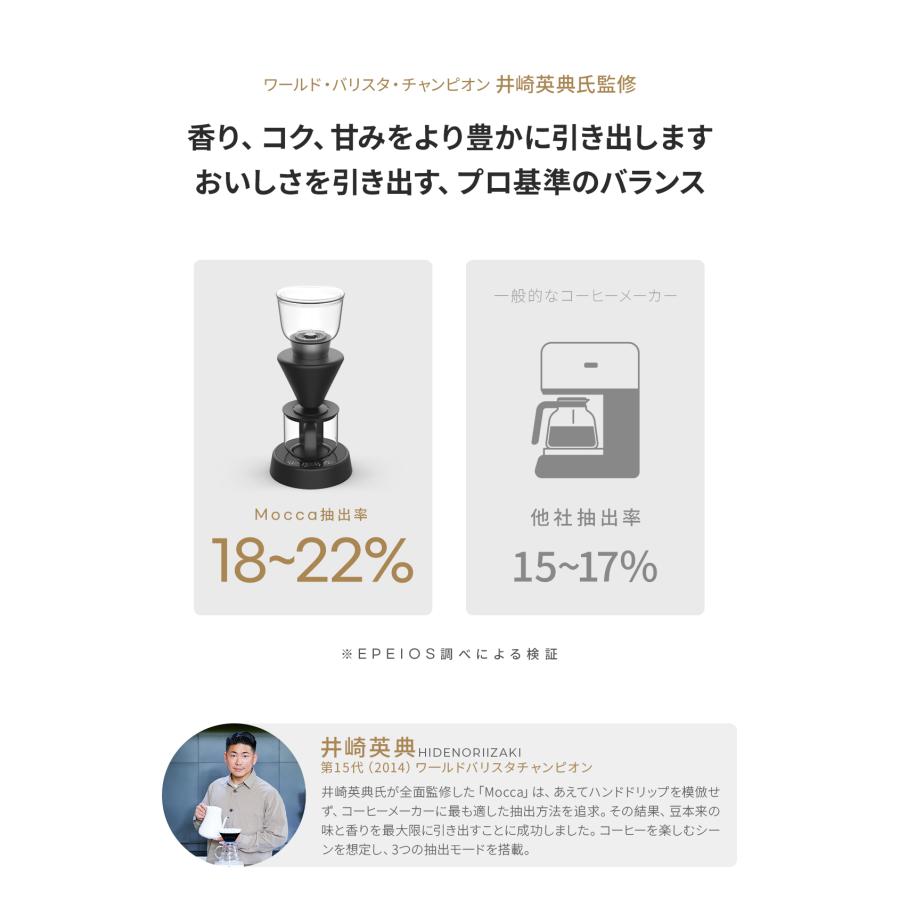 EPEIOS（エペイオス） EPEIOS Mocca スマートコーヒーメーカー