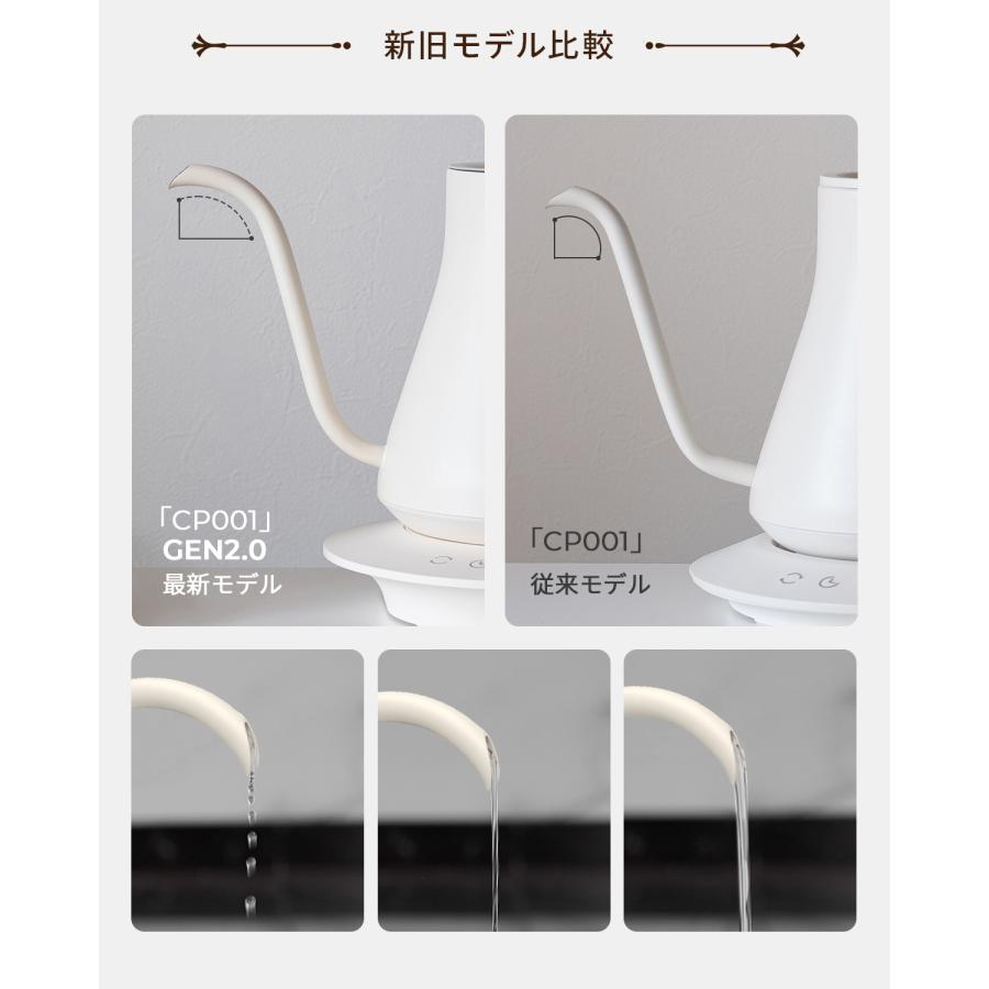 EPEIOS（エペイオス） 【新発売CP001 GEN2.0】EPEIOS ドリップ ケトル