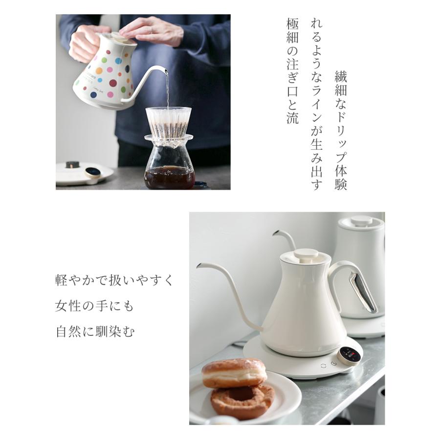 EPEIOS（エペイオス） 電気ケトル 熱感応変色ケトル ドリップケトル