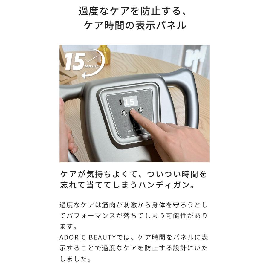 業界トップクラスのパワーで8倍広く、深く 】ハンディガン アスリート