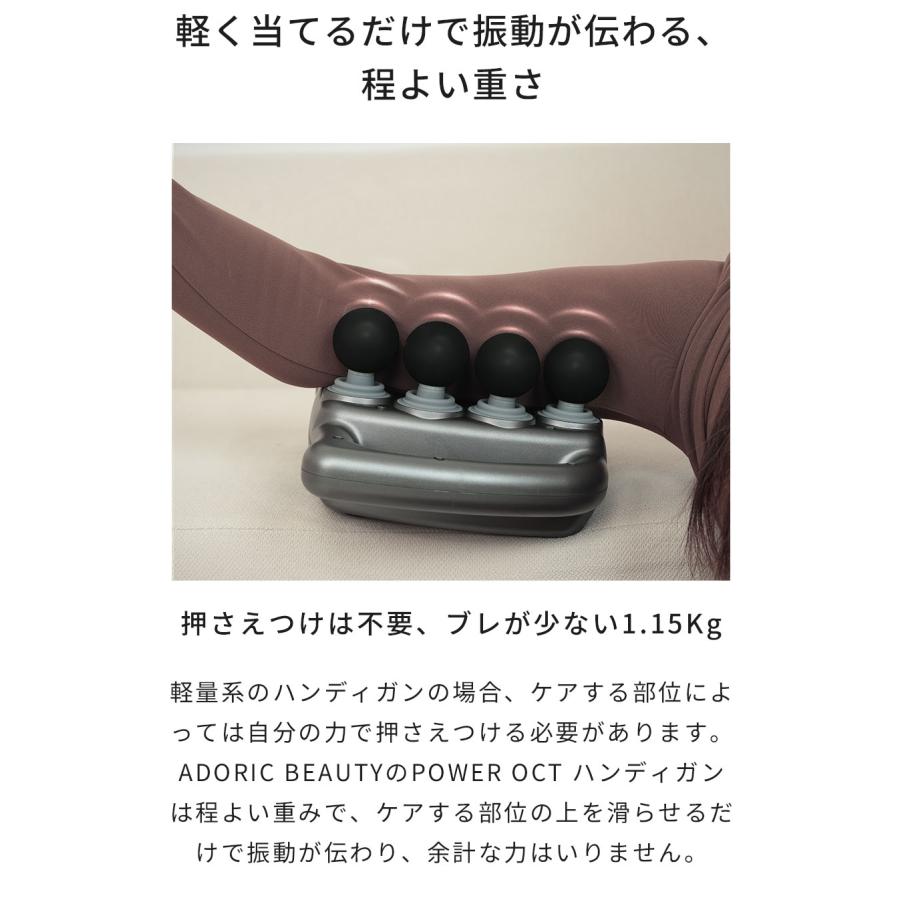 業界トップクラスのパワーで8倍広く、深く 】ハンディガン アスリート