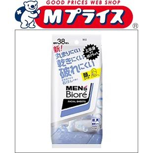 花王 メンズビオレ 洗顔シート 清潔感のある石けんの香り 卓上用 ３８枚入 お取り寄せ商品 正規通販