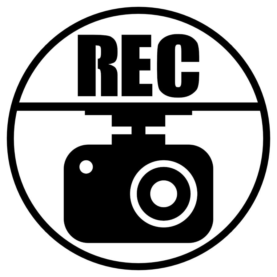 S. 09 ドライブレコーダーステッカー（丸）　Sサイズ　カッティングステッカー | 