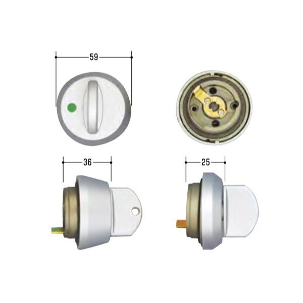 玄関取替交換用シリンダーＧＯＡＬ　D9シリンダー