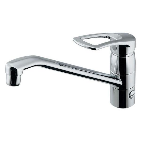 カクダイ シングルレバー混合栓(分水孔つき) 117-063-180